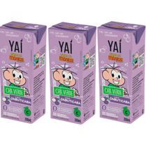 Kit 3 chas verde sabor jabuticaba turma da monica 200 ml yai Kit 3 chas verde sabor jabuticaba turma da monica 200 ml yai