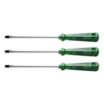 Kit 3 Chave De Fenda P. Chata 5x300 3/16x12 - Tramontina Pro