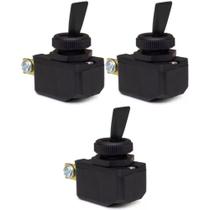 Kit 3 Chave Interruptor Alavanca 6a Unipolar Margirius Cs-301d