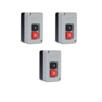 Kit 3 Chave para motor Liga/Desliga Tripolar 30A CS102 MG