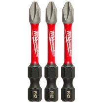 Kit 3 Chaves Bits Philips Ph2 X 50mm 48-32-4262 Milwaukee Kit 3 Chaves Bits Philips Ph2 X 50mm 48-32-4262 Milwaukee