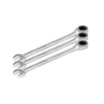 Kit 3 Chaves Combinadas Catraca 15mm Ingco Aço CR-V Kit 3 Chaves Combinadas Catraca 15mm Ingco Aço CR-V