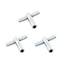 Kit 3 Chaves de Afinação Bateria Afinador DK15 Prince