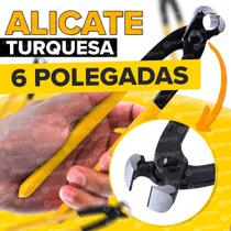 Kit 3 Chaves Turquesa Profissional 6/8/10 Polegadas Emborrachada Resistente Torques De Armador