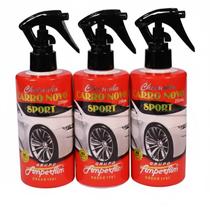 Kit 3 CHEIRINHO CARRO NOVO SPORT ORIGINAL AMPERFLIM 100ML