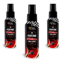 Kit 3 Cheirinhos Para Carro 60ml Aromatizador Tropical Aroma