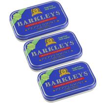 Kit 3 Chiclete Barkleys Chewing Gum Peppermint Menta 30 Gr