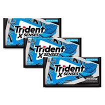 Kit 3 Chiclete Trident Fresh Intense 8g