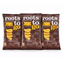 Kit 3 Chips Batata-Doce c/ Mostarda Dijon ROOTS TO GO 45g Kit 3 Chips Batata-Doce c/ Mostarda Dijon ROOTS TO GO 45g
