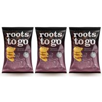 Kit 3 Chips Batata Doce Especiarias 45G Natural E Sem Gluten Kit 3 Chips Batata Doce Especiarias 45G Natural E Sem Gluten