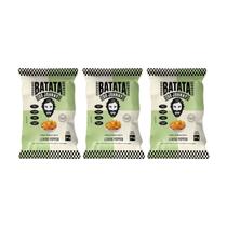 Kit 3 Chips de Batata-Doce Lemon Pepper Snack Gourmet 45g Do Johnny Kit 3 Chips de Batata-Doce Lemon Pepper Snack Gourmet 45g Do Johnny