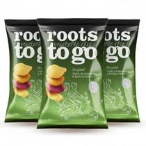 Kit 3 Chips de Mandioca e Batata-Doce ROOTS TO GO 45g