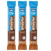 Kit 3 choco wheyfer chocolate c avelã crocante 6g de proteina 25g +mu Kit 3 choco wheyfer chocolate c avelã crocante 6g de proteina 25g +mu