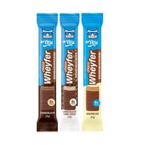 Kit 3 choco wheyfer proteico chocolate crocante chocolate c coco baunilha +mu Kit 3 choco wheyfer proteico chocolate crocante chocolate c coco baunilha +mu