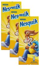 Kit 3 Chocolate Ao Leite Nestlé Nesquik 100G - Espanha