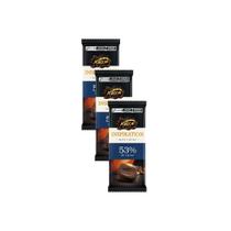 Kit 3 Chocolate Arcor Amargo 53% 80g