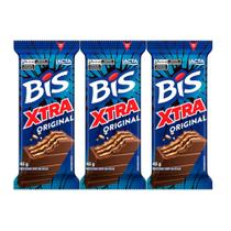 Kit 3 Chocolate Bis Lacta Xtra com 45g