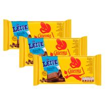 Kit 3 Chocolate Garoto ao Leite 80g