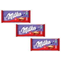 Kit 3 Chocolate Milka - Chips Ahoy Ou Lu