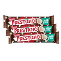 Kit 3 Chocolate Nestlé Prestígio Dark 33g