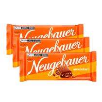 Kit 3 Chocolate Neugebauer Amendoim com 80g