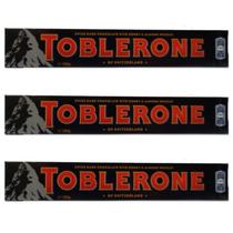 Kit 3 Chocolate Toblerone Amargo C/Amendoas Importado 100Gr Kit 3 Chocolate Toblerone Amargo C/Amendoas Importado 100Gr