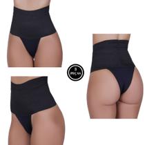 Kit 3 Cinta de Compressão Calcinha Modeladora Cós Alto - c6 KIT 3 CINTA TATI