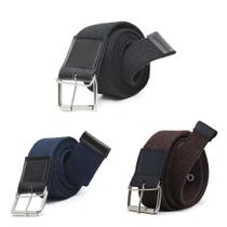 kit 3 cinto masculino largo lona fivela pino