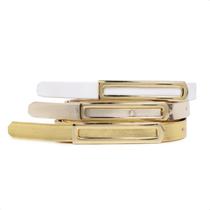 kit 3 cintos fino feminino!