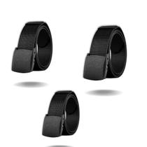 Kit 3 Cintos Plástico Antialérgico Atacado Revenda