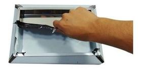 Kit 3 Cinzeiro De Chão Em Aço Inox - Bituqueira - Fumódromo Kit 3 Cinzeiro De Chão Em Aço Inox - Bituqueira - Fumódromo