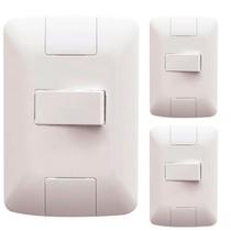 Kit 3 Cj 4X2 1 Interruptor Simples 1 Paralelo Tramontina Kit 3 Cj 4X2 1 Interruptor Simples 1 Paralelo Tramontina