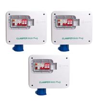 Kit 3 Clamper Mobi Plug - 110v/220v - 8kw - C I 024054