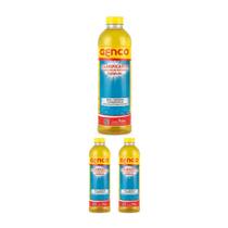 Kit 3 Clarificante Auxiliar De Filtração 1l Genfloc Genco