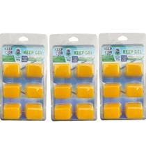 Kit 3 Clarificante finalizador Keepclor pastilha em gel 180g