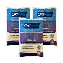 Kit 3 Clarificante Keepclor AcquaMaxUltra Oxipool 250g