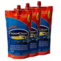 kit 3 Clarificante Neofloc 900ML Piscina 30% Ativo Potente