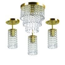 Kit 3 Clearcrillic + Lustre Manucrillic Gold