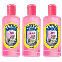 Kit 3 Coala Desinfetante Concentrado 3 em 1 - Talco 120ML Kit 3 Coala Desinfetante Concentrado 3 em 1 - Talco 120ML