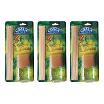 Kit 3 Coala Difusor de Aromas Capim Limão 100ML - Ambientes - Com Varetas - Aromatizante