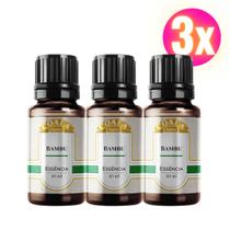 Kit 3 Coala Essência Aromatizante Concentrado Bambu 10m Kit 3 Coala Essência Aromatizante Concentrado Bambu 10m