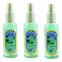 Kit 3 Coala Odorizante de Ambientes Spray 120ML - Capim Limão - Aromatizante - Ambiente - Perfumado