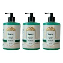 Kit 3 Coala Sabonete Líquido Bambu Linha Home 500ml Mãos Corpo Kit 3 Coala Sabonete Líquido Bambu Linha Home 500ml Mãos Corpo