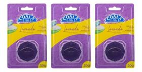 Kit 3 Coala Tablete Caixa Acoplada Sanitário Lavanda 50g