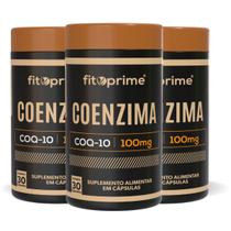 Kit 3 Coenzima Q10 30 cápsulas 100mg Fitoprime Kit 3 Coenzima Q10 30 cápsulas 100mg Fitoprime