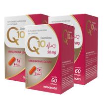 Kit 3 Coenzima Q10 Gold 50mg 60 Caps Maxinutri