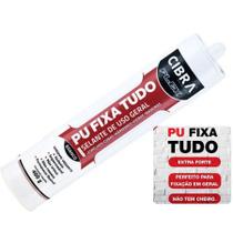 Kit 3 Cola Fixa Tudo Selante Pu Impermeável Uso Geral 400g Cibra Kit 3 Cola Fixa Tudo Selante Pu Impermeável Uso Geral 400g Cibra