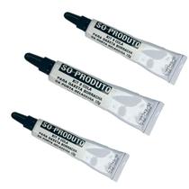 Kit 3 Cola Para Gaxeta Borracha Da Porta Geladeira 19g