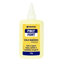 Kit 3 Cola para Madeira Poly Madeira 100g Pulvitec Kit 3 Cola para Madeira Poly Madeira 100g Pulvitec