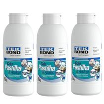 Kit 3 Cola Pastilha Mosaico Pisos e Azulejo Tekbond 750g Kit 3 Cola Pastilha Mosaico Pisos e Azulejo Tekbond 750g